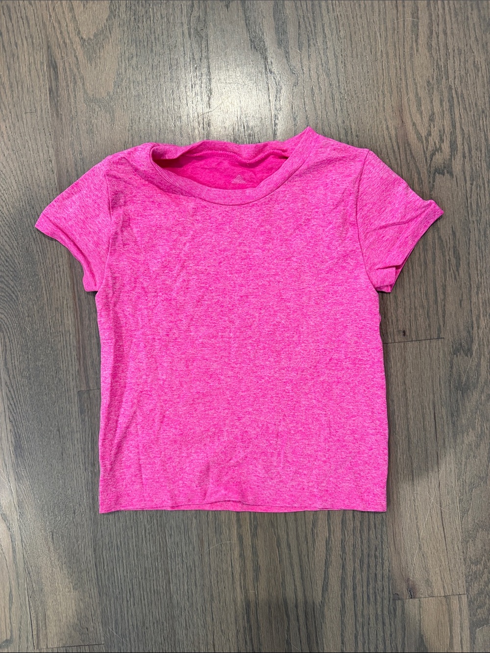 Women’s Bright Pink Short Sleeve Crew Tee